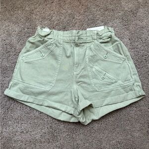 Light Green High Waisted American Eagle Shorts